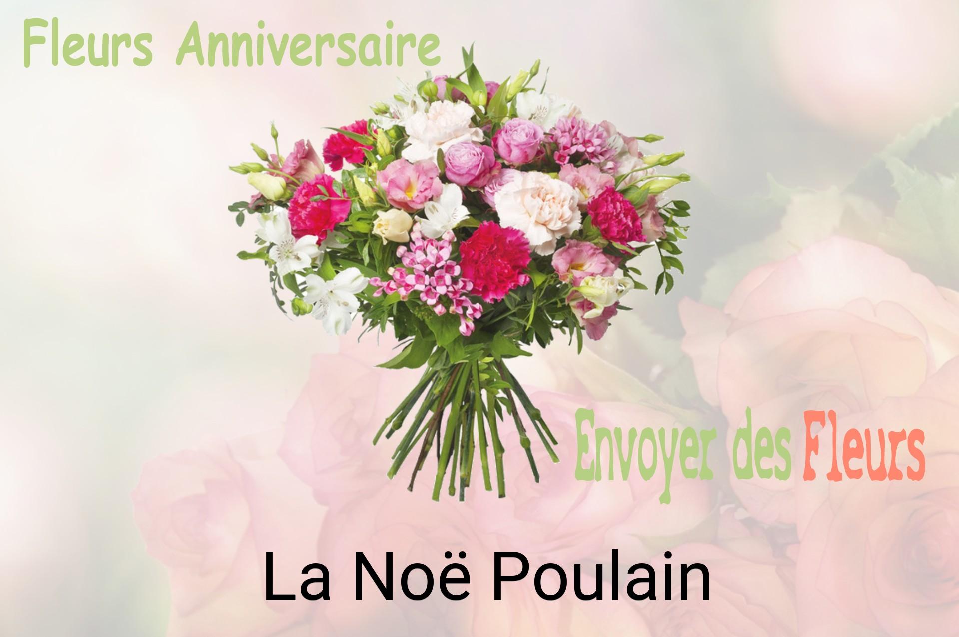 Bouquet de fleurs d’anniversaire livré à La Noë-Poulain