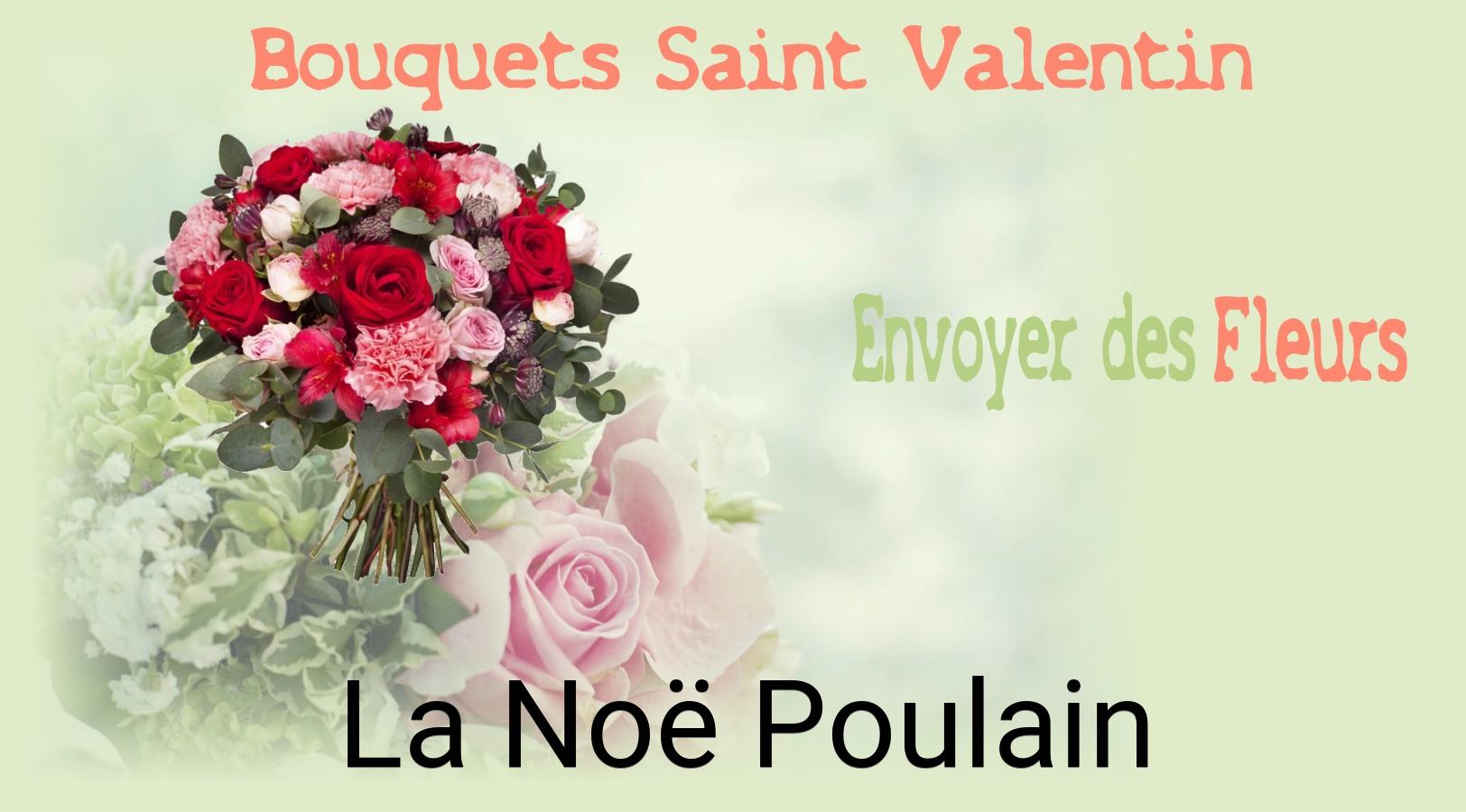 Roses de Saint-Valentin livrées à La Noë-Poulain